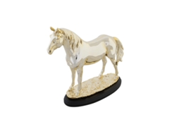 Figura Decorativa DKD HOME DECOR Cavalo Resina (30 x 11,5 x 26 Cm)