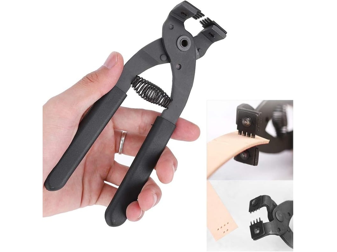 2026-kit De Cinzelas De Costura De Couro Com Passo De 4mm - Ferramenta De Perforação Manual Para Couro