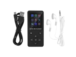Reprodutor de Música MP3 EOOCOO (ultra fino, leve, com inserção de cartão)