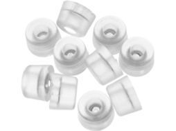 Toddmomy Conjunto De 10 Pés Antiderrapantes Silicone Transparente, Amortecimento Confortável E Proteção Para Pisos De