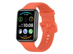 Pulseira De Silicone De Cor Sólida Com Sistema De Liberação Rápida Xdfind Para Huawei Watch Fit 2
