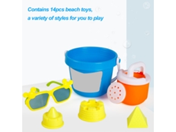 Conjunto de Brinquedos de Areia para Praia com Pala, Copo e Modelos para Meninos, Meninas e Bebês