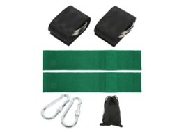 Business kit de Suspensão para Balanço de Árvore com Gancho Carabiner e Correias 1000kg para Exterior