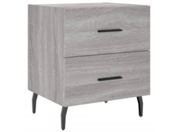 Maison Exclusive - Mesa Cabeceira 40x35x47,5 Cm Derivados Madeira Sonoma Cinza