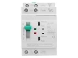 Interruptor De Transferência Automática De Dupla Potência 63a 2p Para Rail Din 35mm Fotovoltaica Para Rede Elétrica