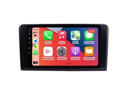 Auto Rádio Carro Bluetooth Autoradio 8GB RAM 128G ROM CarPlay Navegação GPS Ecrã Táctil RoverOne para Mercedes Benz ML GL ML350 GL320 X164 2005-2009