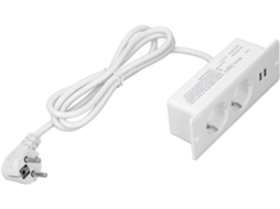 Recomendo O Uso De 2 Blocos De Tomadas Usb Ac Usados Para Montagem Em Régua De Tomadas.