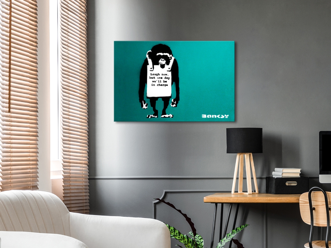 Quadro ARTGEIST Angry Monkey (1 Part) Vertical (90x60)