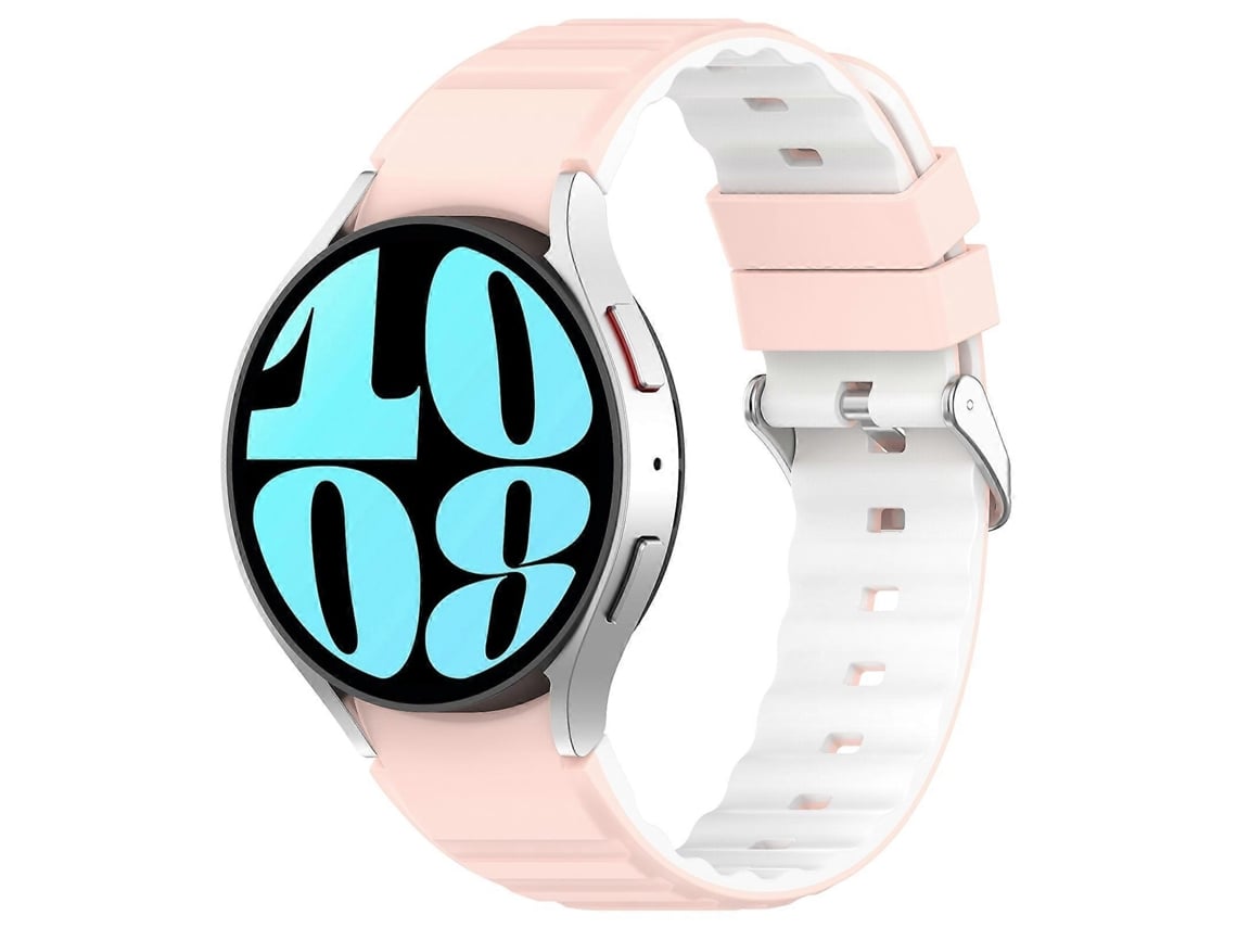 Pulseira De Silicone Horizontal Bicolor
