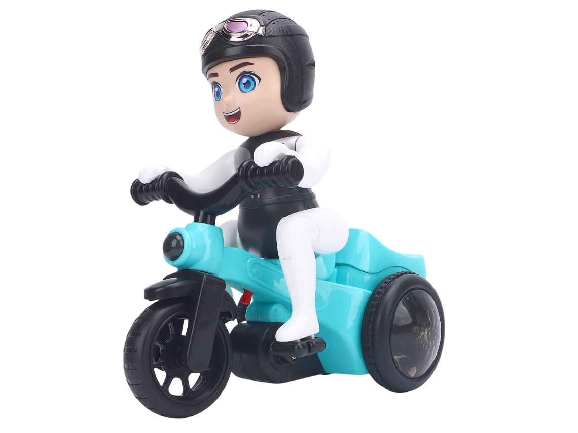 Triciclo Eléctrico Infantil De Stunts Com Rotação De 360 Graus Brinquedo Para Meninos E Meninas Com Bateria