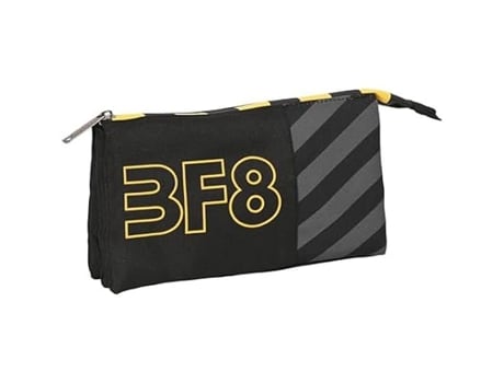 Necessaire Tripla Blackfit8 Zona Tecido Reciclável Confortável Para Crianças Em Idade Escolar