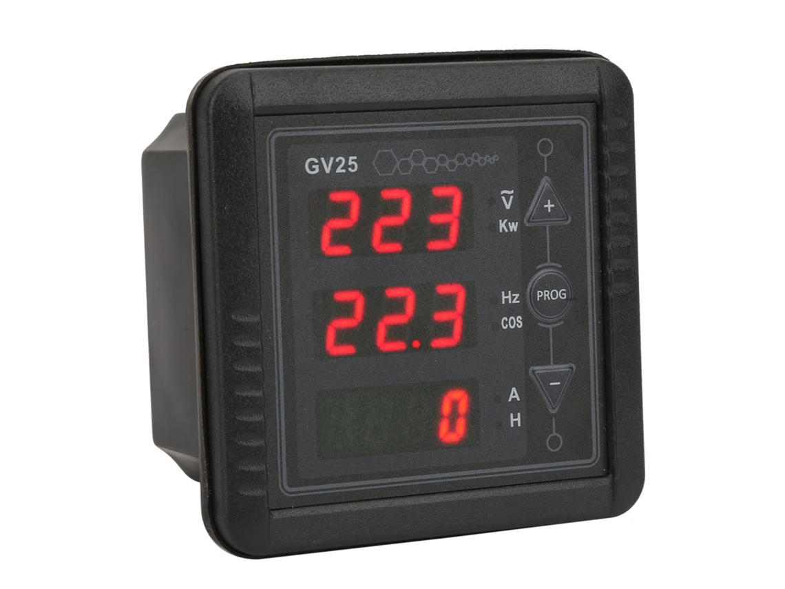Laxiscreed Gv25 Mk2 Gerador Com Medidor Digital De Tensão, Corrente E Frequência