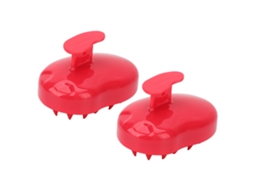 Peças De Escova Massageadora Para Cabelo E Couro Cabeludo, Silicone, Ideal Para Banho Em Casa Vante