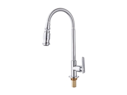 Torneira De Cozinha Giratória 360° Para Bancada, Banheiro, Com Bico Flexível Água Fria, Ideal Lavanderia E Áreas Externas Jardim. Aquaforge