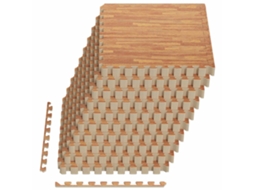 Conjunto 50 Tapete Para Piscina Vidaxl Castanho Espuma (18 M²)