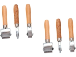 Conjunto De 6 Peças Ferramentas Para Reparo Pneus Com Roletes