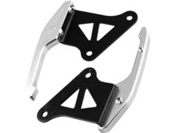 1 Par De Alças Traseiras Para Modificação De Assento De Motocicleta, Compatíveis Com A Cor Prata. 1 Par De Alças Traseiras Para Modific Gokoco