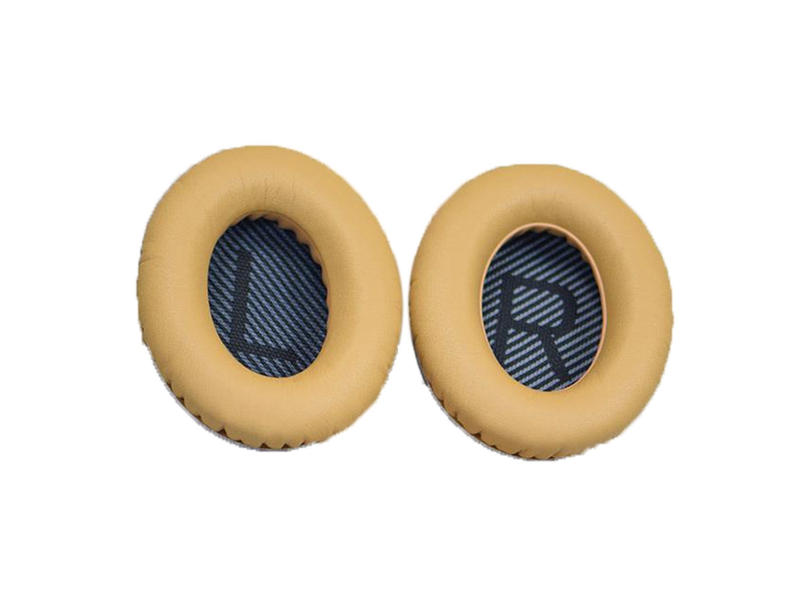 Almofada Para Auscultadores Bose Qc 35 Ⅱ De Orelhas De Esponja Macia Preto Dourado