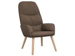 Relaxing Chair, Relaxing Chairs Vidaxl Cinzento-acastanhado Tecido
