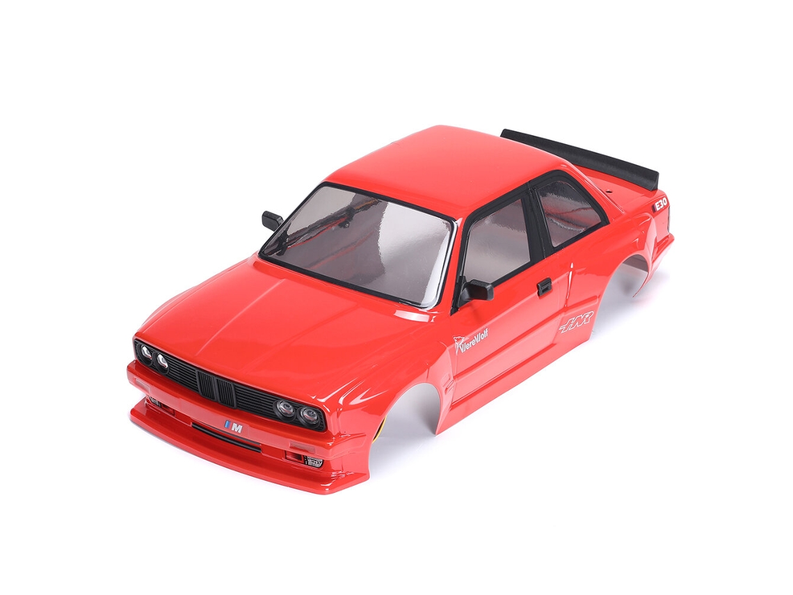 Carroceria Vermelha hnr H9803 Werewolf 1/10 Peças De Carro Rc Carroceria Com Luz Led Amortecedor Aprimorado Veículos Modelos Acessórios De Reposição