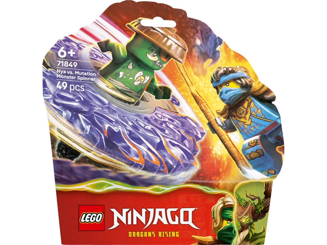 Lego Ninjago - Nya Contra Spinner De Monstro De Mutação - 71849