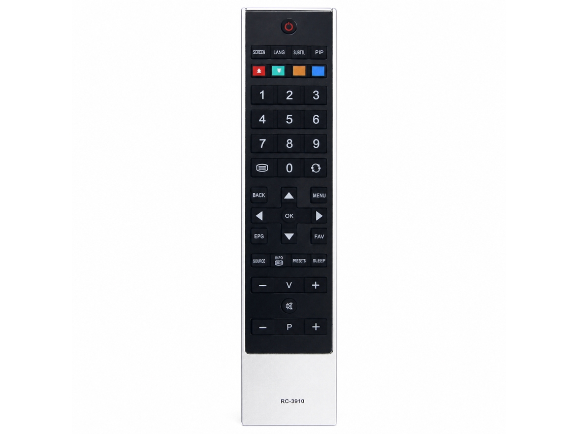 Comando Remoto Para Tv Compatível Com Toshiba Rc-3910 Rc3910