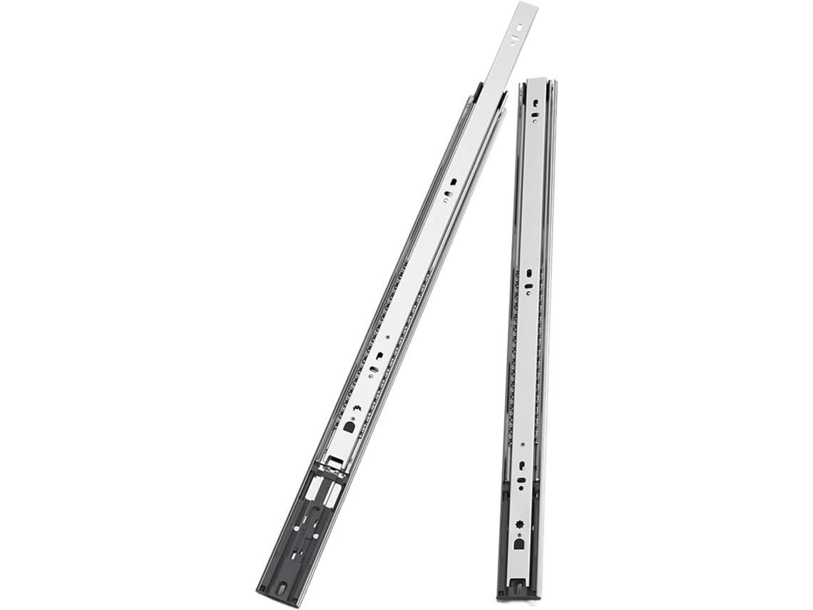 Corrediças Para Gavetas Com Rolamentos De Esferas, Corrediças Para Móveis, Corrediças De Aço Para Teclado, Armários E