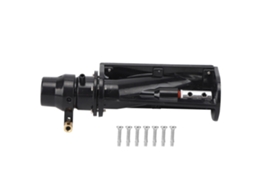 Bomba De Jato D'água Para Barco Rc 6-12v Propulsor Sem Fio Acessório Para Modelos De Barcos De Controle Remoto Preto
