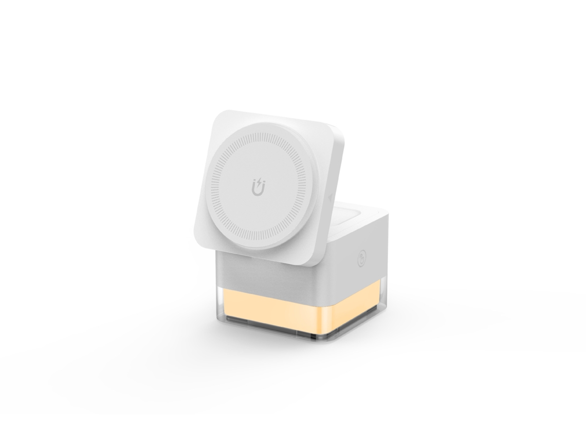 Estação Carregamento 4em1 Magsafe Cubo Dobrável 15w, Luz Noturna ZYBLSSBB
