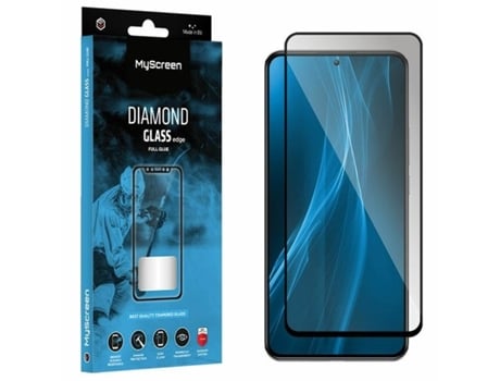 Película de Ecrã para Oppo Oppo A98 5G MYSCREEN Vidro Temperado Preto