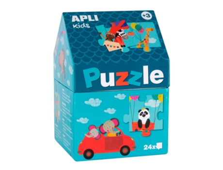 Puzzle 2D  Casita Safari (24 peças)