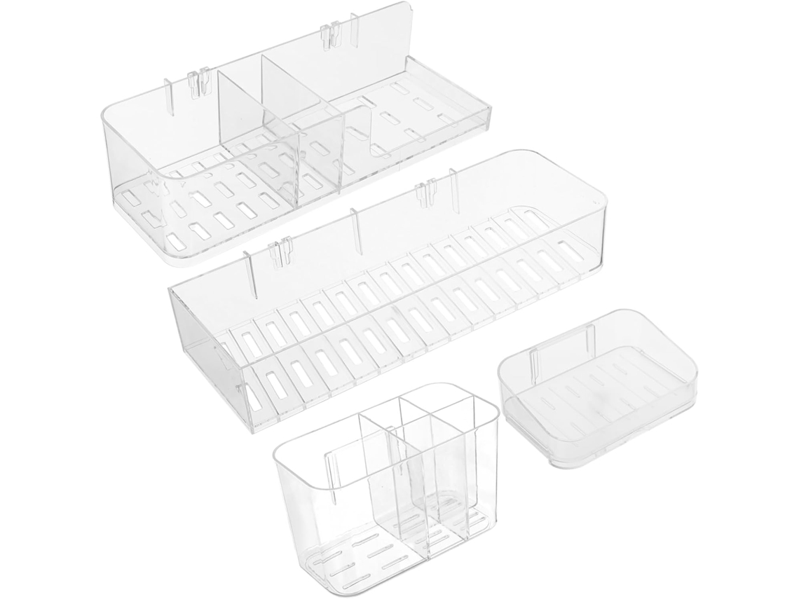 Prateleira De Parede Para Banheiro Showeroro, Ideal Para Guardar Produtos De Higiene Pessoal Instalação Sem Furos