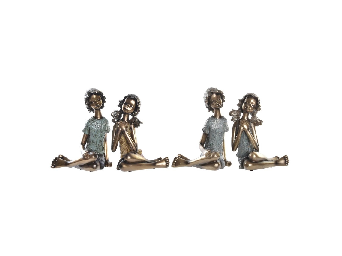 Figuras Decorativa DKD HOME DECOR (Multicor)