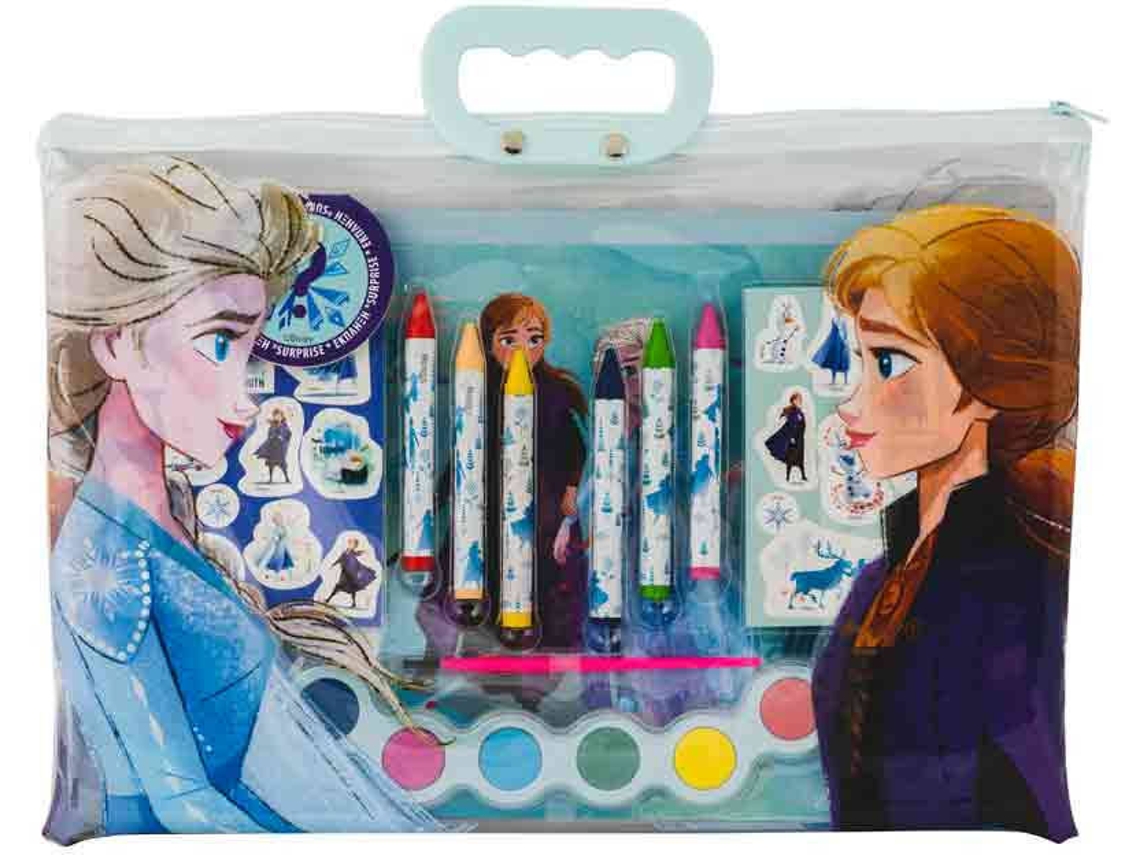 Conjunto Criativo CEFA Estojo de Atividades Frozen