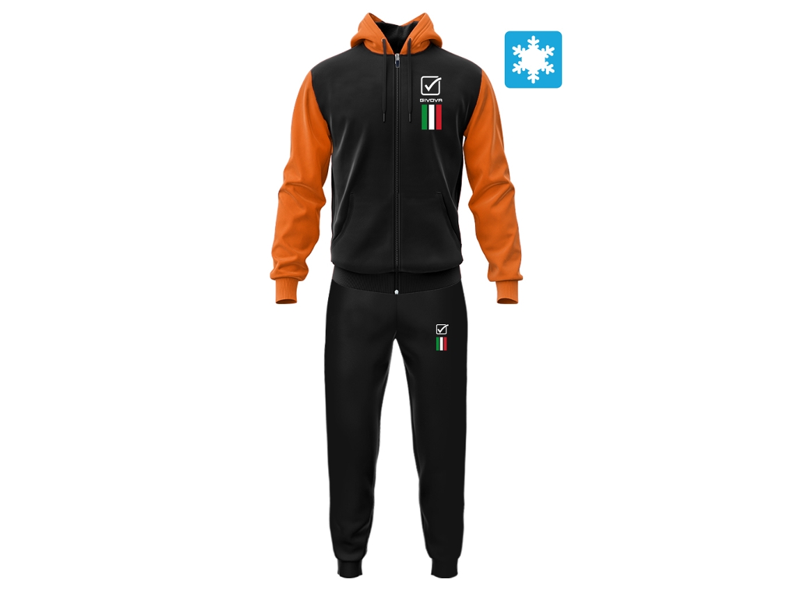 Camisa com capuz masculina Givova Tuta Italia 101, tamanho P