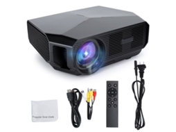 Projetor mini para casa e pequeno escritório EOOCOO (suporta conexão Wifi 1080p)