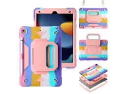 Lurelia Capa Para Ipad Air 11 2024 E 2025 (conjunto Completo), Silicone, Proteção Contra Quedas, Suporte Integrado