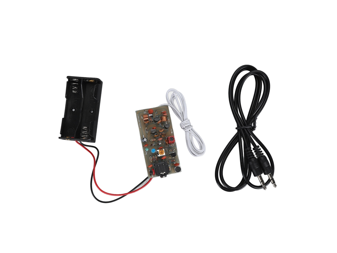 Módulo Transmissor Fm LAXISCREED Kit Diy Microfone Sem Fio