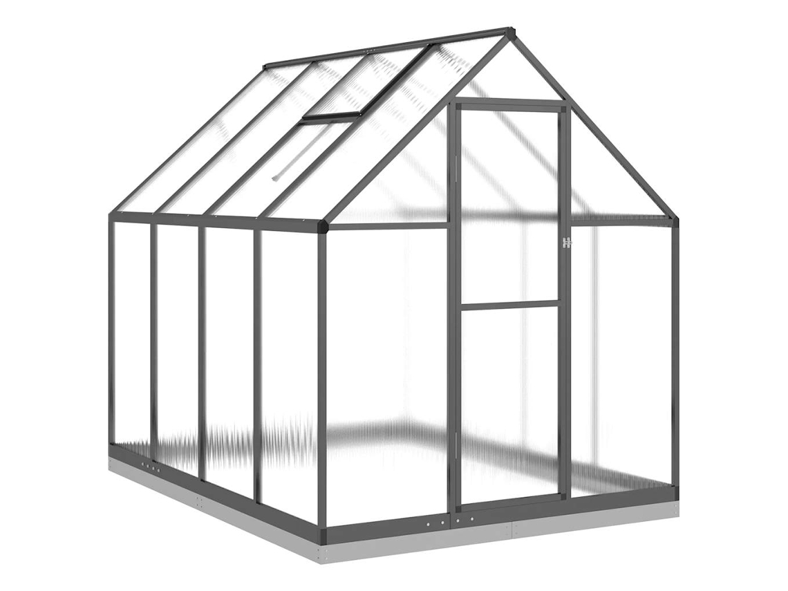 Estufa MAISON EXCLUSIVE com Estrutura Base 224x169x202 Cm em Alumínio Antracite