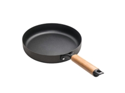 Frigideira Antiaderente De Ferro Fundido Para Omeletes E Panquecas Com Distribuição Uniforme De Calor.