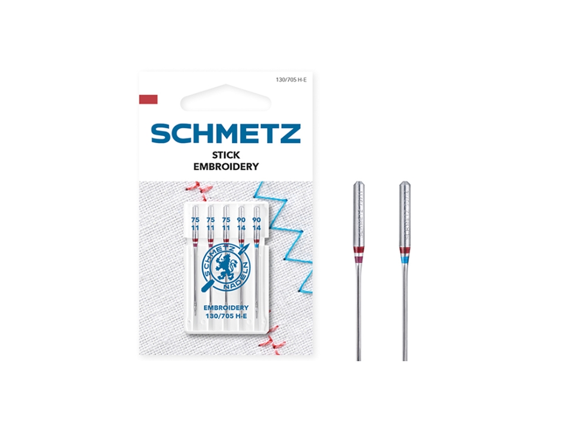 Agulhas Bordado Schmetz 130/705 He Combi 75-90