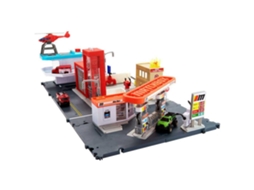 Matchbox Kit de Posto de Combustível para Motoristas de Ação