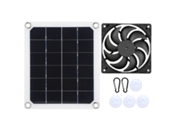 Painel Solar Monocristalino 6V 10W Carregador USB à Prova D'água para Estufas e Viagens S/MARCA