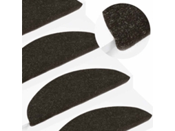 Vidaxl Tapetes De Escada Adesivos 30 Pcs 56x17x3 Cm Antracite