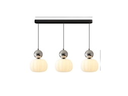 Laxiscreed Luz De Teto De Abóbora Com Três Pêras Para Quarto – Design Moderno E Sofisticado