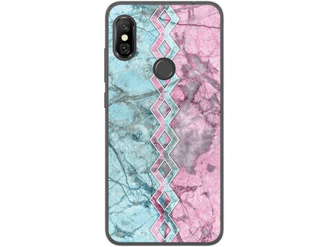 Capa Xiaomi Redmi Note 6 Pro TUMUNDOSMARTPHONE Mármore 08 Multicor