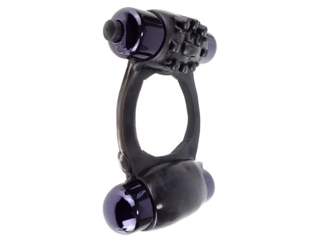 Super Anel Duo Vibrador Preto FANTASY C-RINGZ