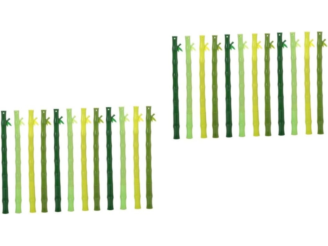 Conjunto De 2 Canetas Esferográficas Bambu Pretas, Ergonômicas E