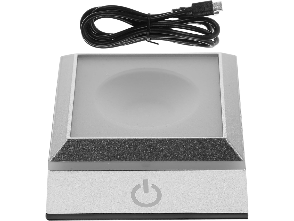 Luminária Noturna Pirâmide De Cristal 3d Toyandona, Luminária Delicada Para Decoração De Quarto E Aniversário, Suporte