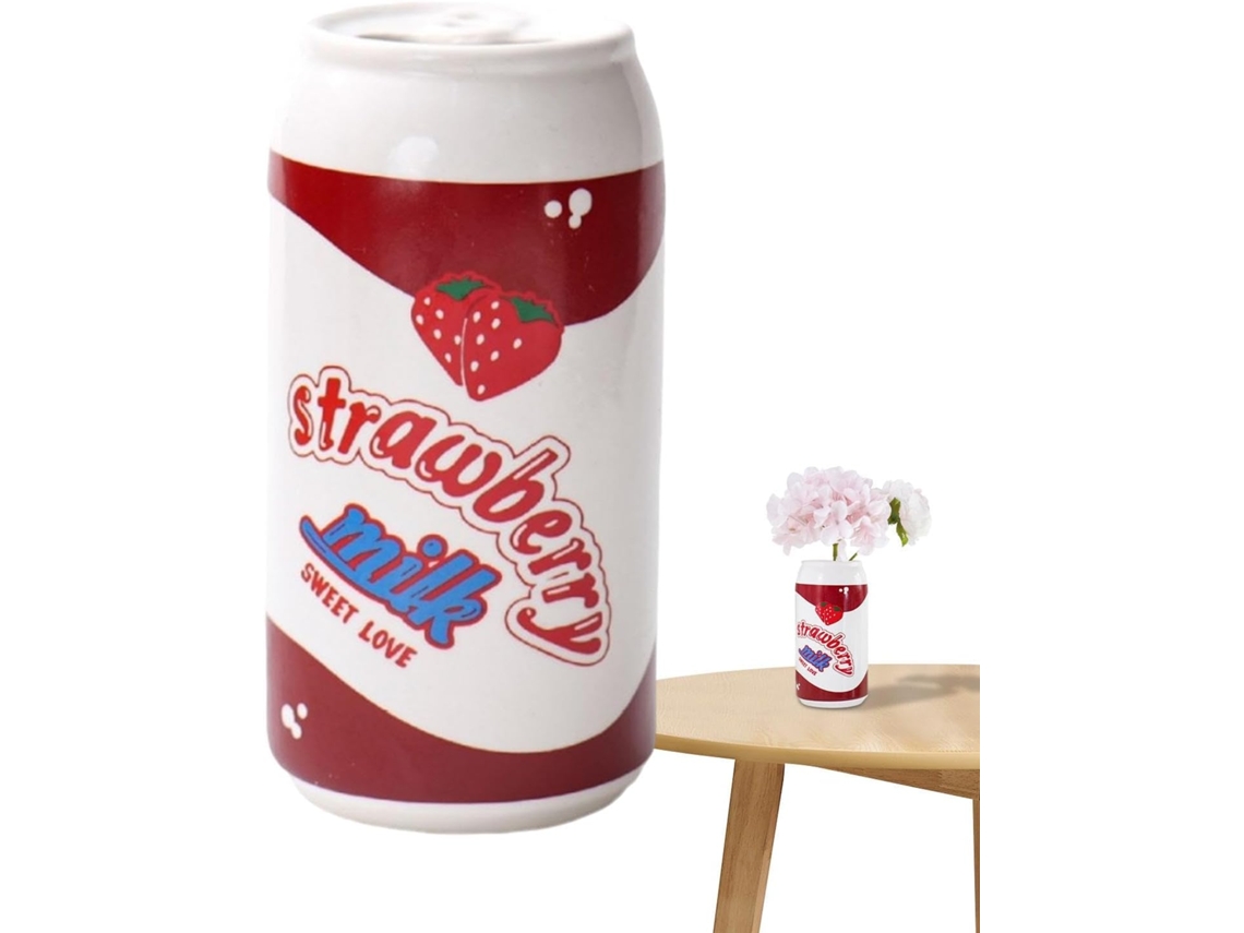 Vaso De Morango Com Design Exclusivo, Ideal Para Qualquer Ambiente | Cogumelo